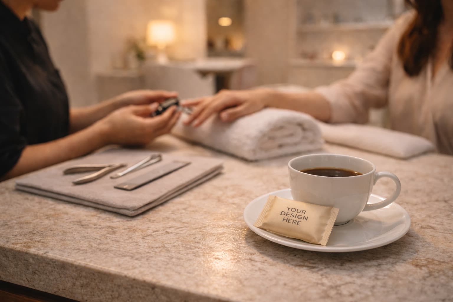 Branded cookies for beauty salons and wellness lounges